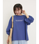 袖タックTシャツ