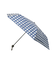 【UVカット】晴雨兼用チェック柄折り畳み傘