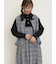 【Cross×Linen】並びボタンベスト