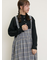 柄アソートフリルピンタックブラウス