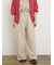 【Cross×Linen】サス付パンツ