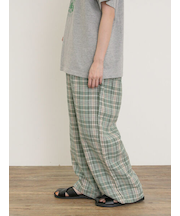 【Cross×Linen】サス付パンツ