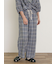 【Cross×Linen】サス付パンツ