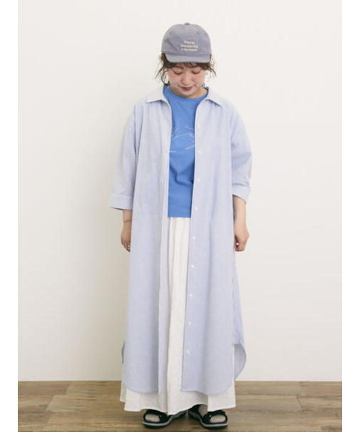 【S/Mサイズ】◎柄アソートシャツワンピース