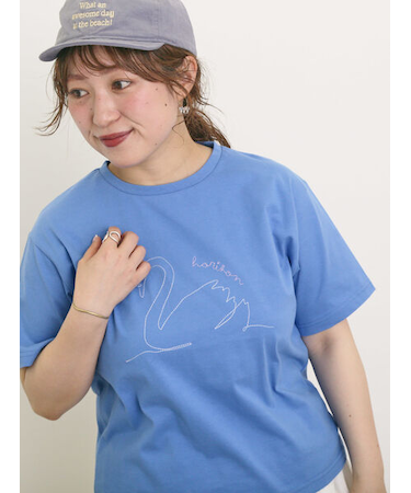 ◎アニマル刺繍Tシャツ