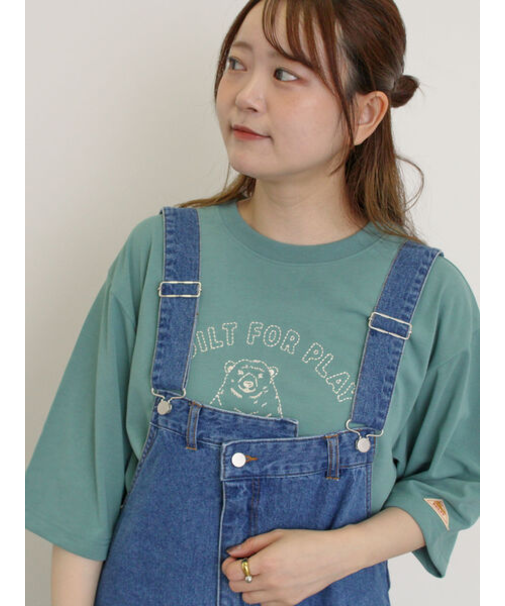 【KELTY×Samansa Mos2】ベアー刺繍Tシャツ
