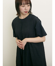 【S/Mサイズ】オーバーレース切替ワンピース