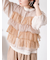 異素材フリルベスト