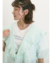 ◎カシュクールレースブラウス