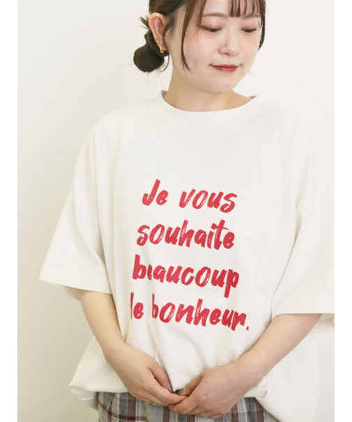 【UVカット】ロゴプリントTシャツ