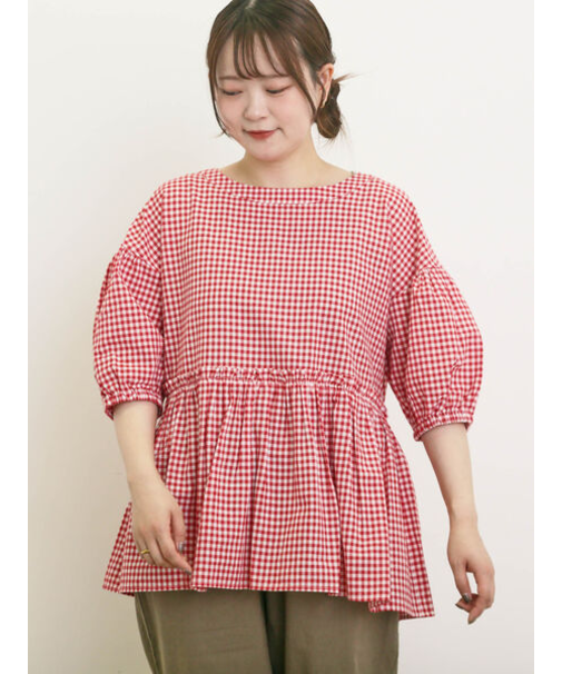 ◎フリルギャザーブラウス