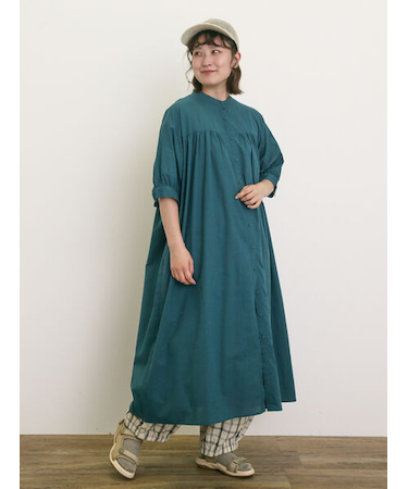 【接触冷感】シャツワンピース ≪S/Mサイズ≫