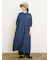 【接触冷感】シャツワンピース ≪S/Mサイズ≫