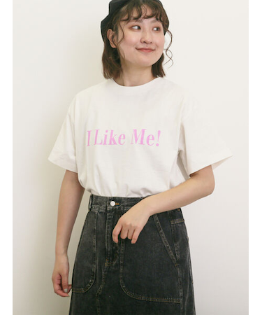 【UVカット】スラブ天竺ロゴプリントTシャツ