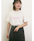 【UVカット】スラブ天竺ロゴプリントTシャツ