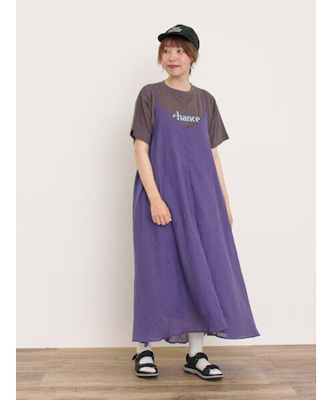 ボイルキャミワンピース