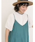 【クールコットン】柄アソートクレリック袖タックブラウス