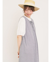 袖タテフリルTシャツ