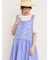 【汗染み防止】袖口レースパフスリーブTシャツ