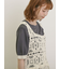 【汗染み防止】袖口レースパフスリーブTシャツ