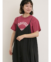 【オーガニックコットン】ロゴプリントTシャツ