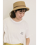 【オーガニックコットン】ロゴ刺繍Tシャツ