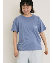 【オーガニックコットン】ロゴ刺繍Tシャツ