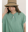 【クールコットン】柄アソートフレンチスリーブチュニック