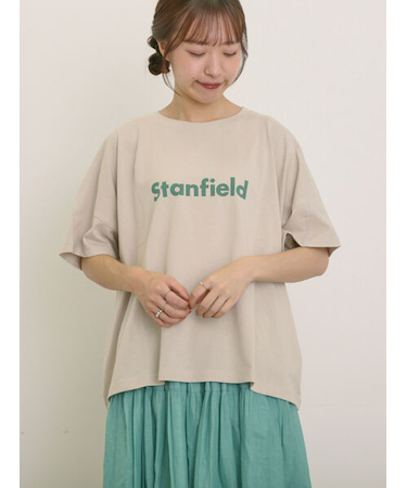 ロゴアソートプリントゆるTシャツ