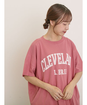 ロゴアソートプリントゆるTシャツ