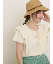 【EC先行販売】セーラー襟Tシャツ