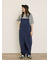 綿麻サロペット