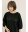 【接触冷感】レースコード刺繍パフスリーブTシャツ