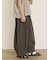 【M/Lサイズ】裾切替ギャザーパンツ