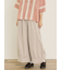【M/Lサイズ】裾切替ギャザーパンツ