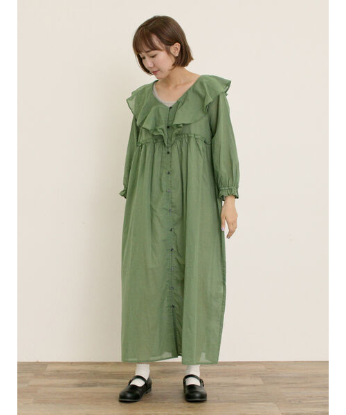 シボリ プリント ティアード ワンピース｜フリークスストアの通販