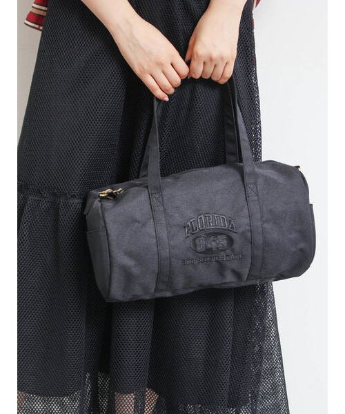 カレッジ刺繍ボストンバッグ｜サマンサモスモスの通販｜&mall（アンド