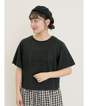 ◎レース刺繍Tシャツ