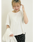 ◎レース刺繍Tシャツ