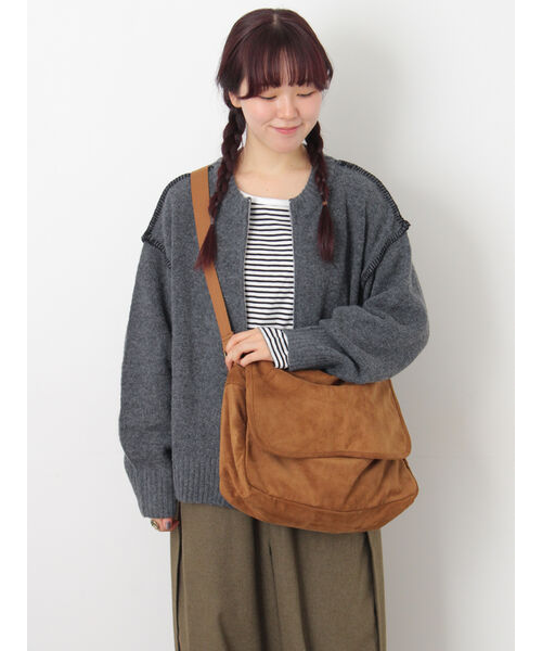 スウェードライクメッセンジャーバッグ｜サマンサモスモスの通販