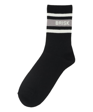 ロゴラインリブソックス