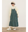ランダム刺繍入りワンピース