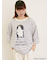 【MOOMIN×Samansa Mos2】ワッペンボーダーカットソー