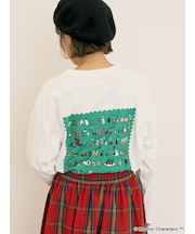 【MOOMIN×Samansa Mos2】ALL STARロングTシャツ