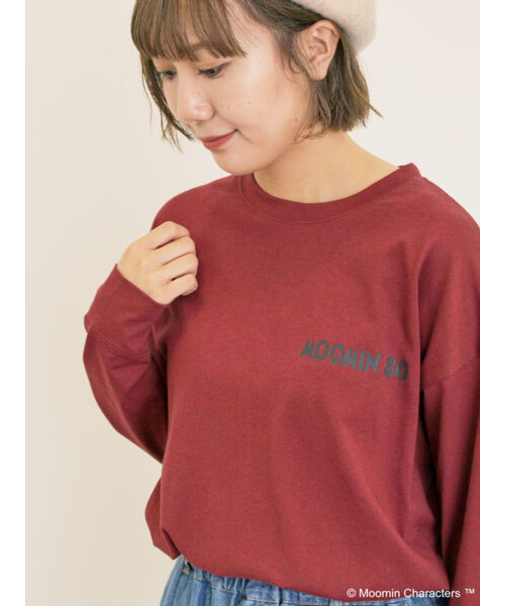 【MOOMIN×Samansa Mos2】ALL STARロングTシャツ