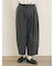 【M/Lサイズ】裾ダーツ立体パンツ