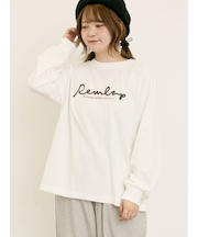コード刺繍長袖Tシャツ