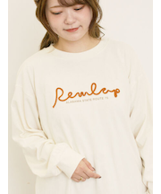 コード刺繍長袖Tシャツ
