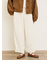 【M/Lサイズ】裾スカラップかぼちゃパンツ