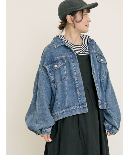 デニム/スエードアソートジャケット